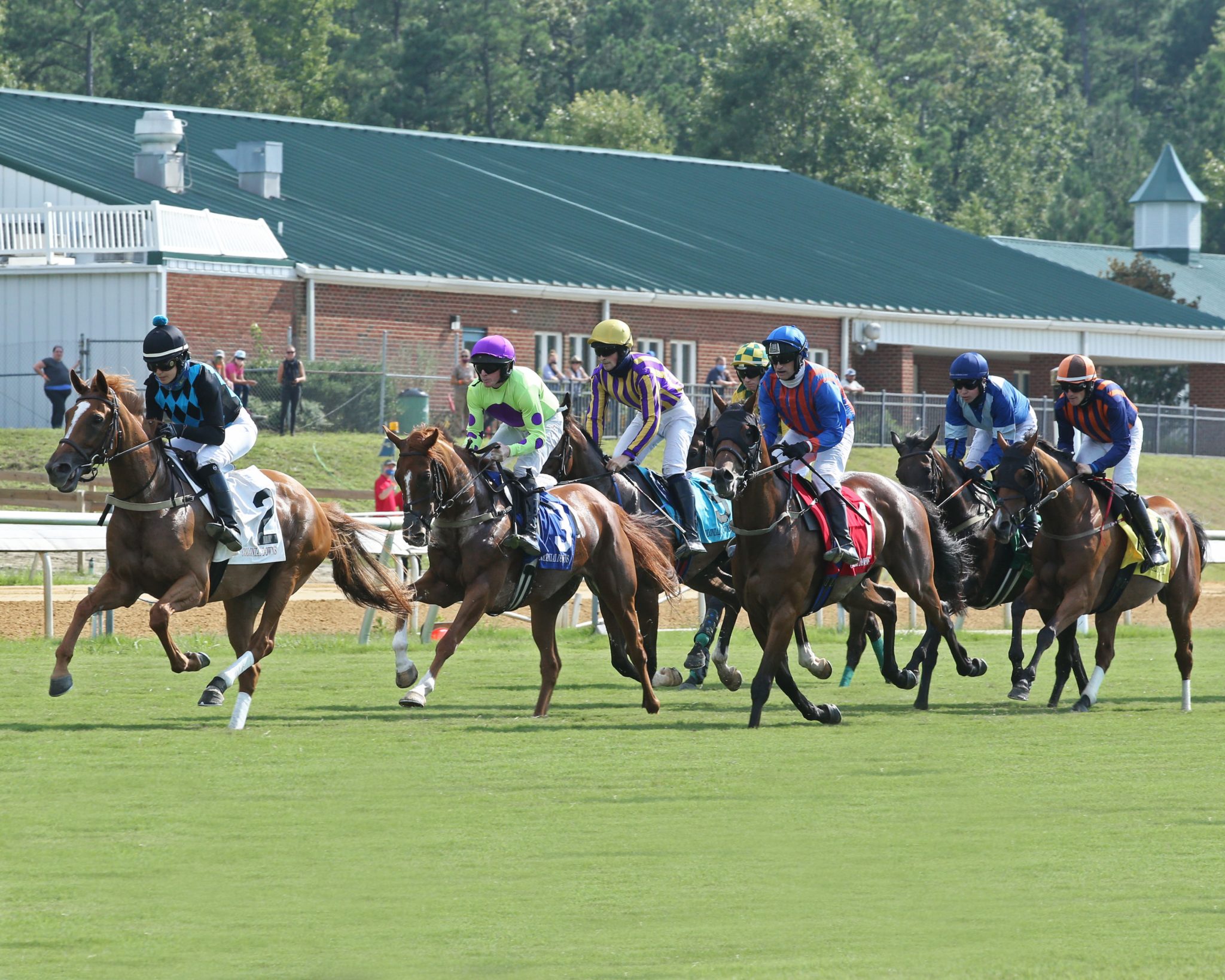 Scenes From Steeplechase Races at Colonial Downs Virginia Horse Racing